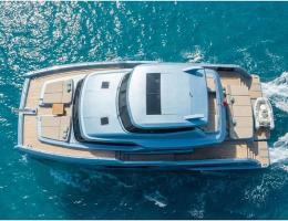 Catamaran Super Yacht 25m Aerial