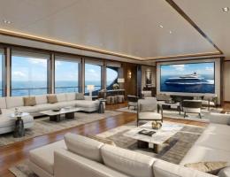 50m Catamaran Saloon