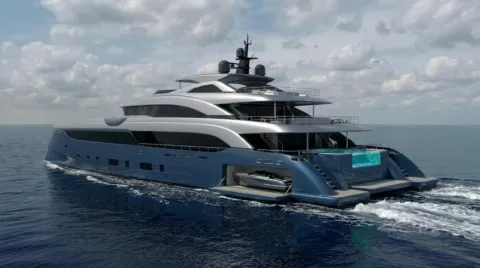 50m Catamaran Garage