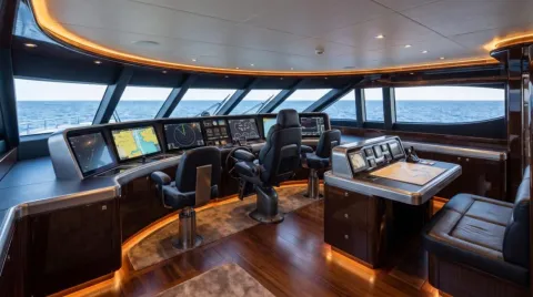 55m Super Yacht Bridge